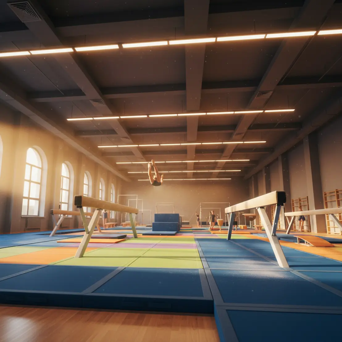 Gymnastics category banner